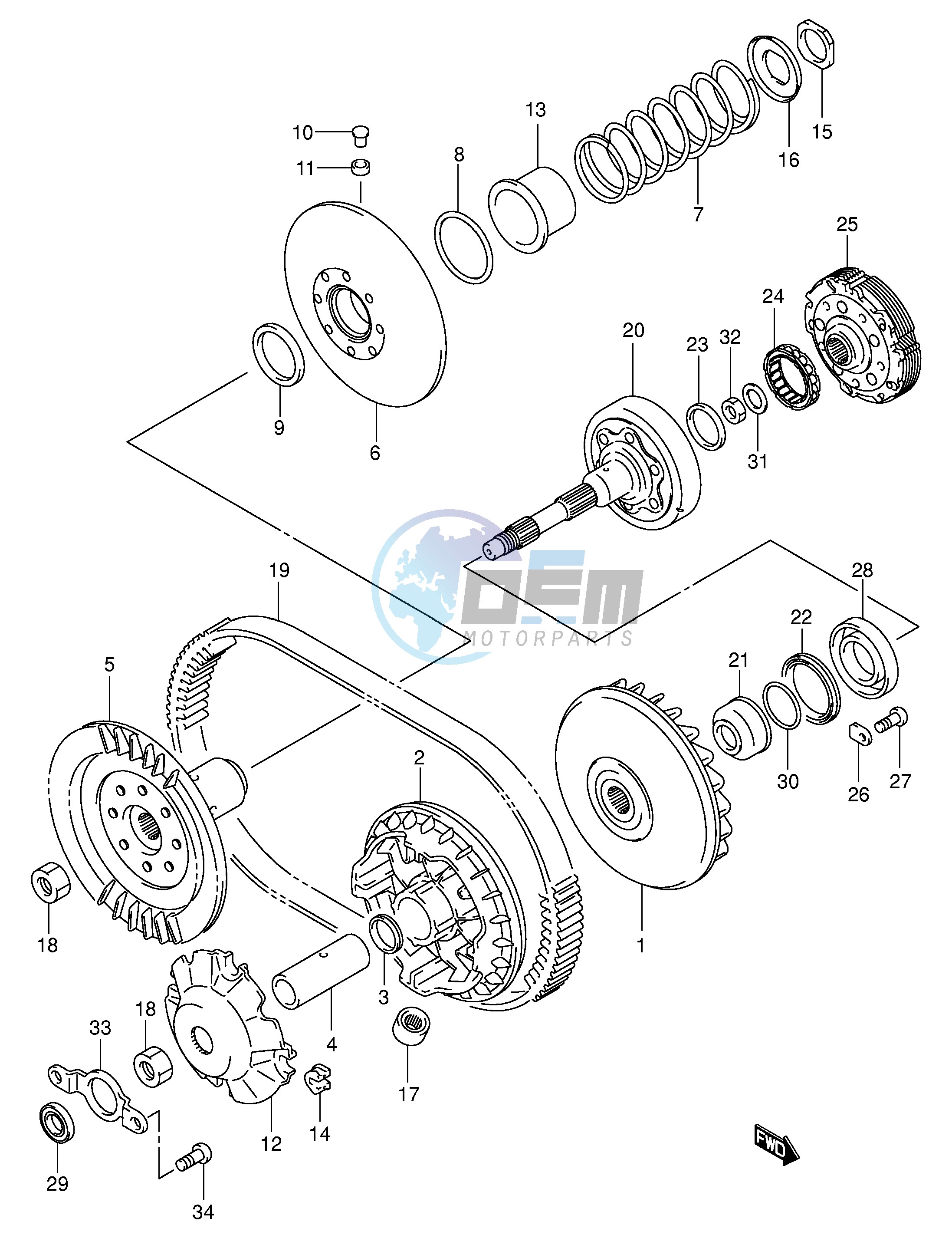 TRANSMISSION (1)(MODEL Y)