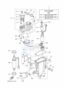 FL250AETU drawing FUEL-PUMP-1