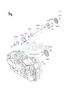 VN 1700 A [VULCAN 1700 VOYAGER] (9FA) A9F drawing OIL PUMP