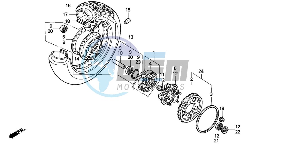 REAR WHEEL