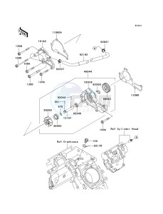 KAF 620 N[MULE 4010 4X4 HARDWOODS GREEN HD] (N9F) N9F drawing WATER PUMP