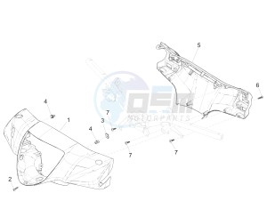 LIBERTY 50 IGET 4T 3V 25KMH E4 NO ABS 25km/h (EMEA) drawing Handlebars coverages