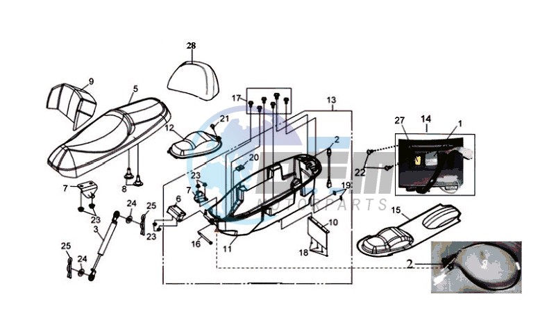 BUDDYSEAT - HELMET BOX