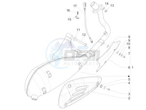 946 150 4T 3V ABS ARMANI (APAC) (A, C) drawing Silencer