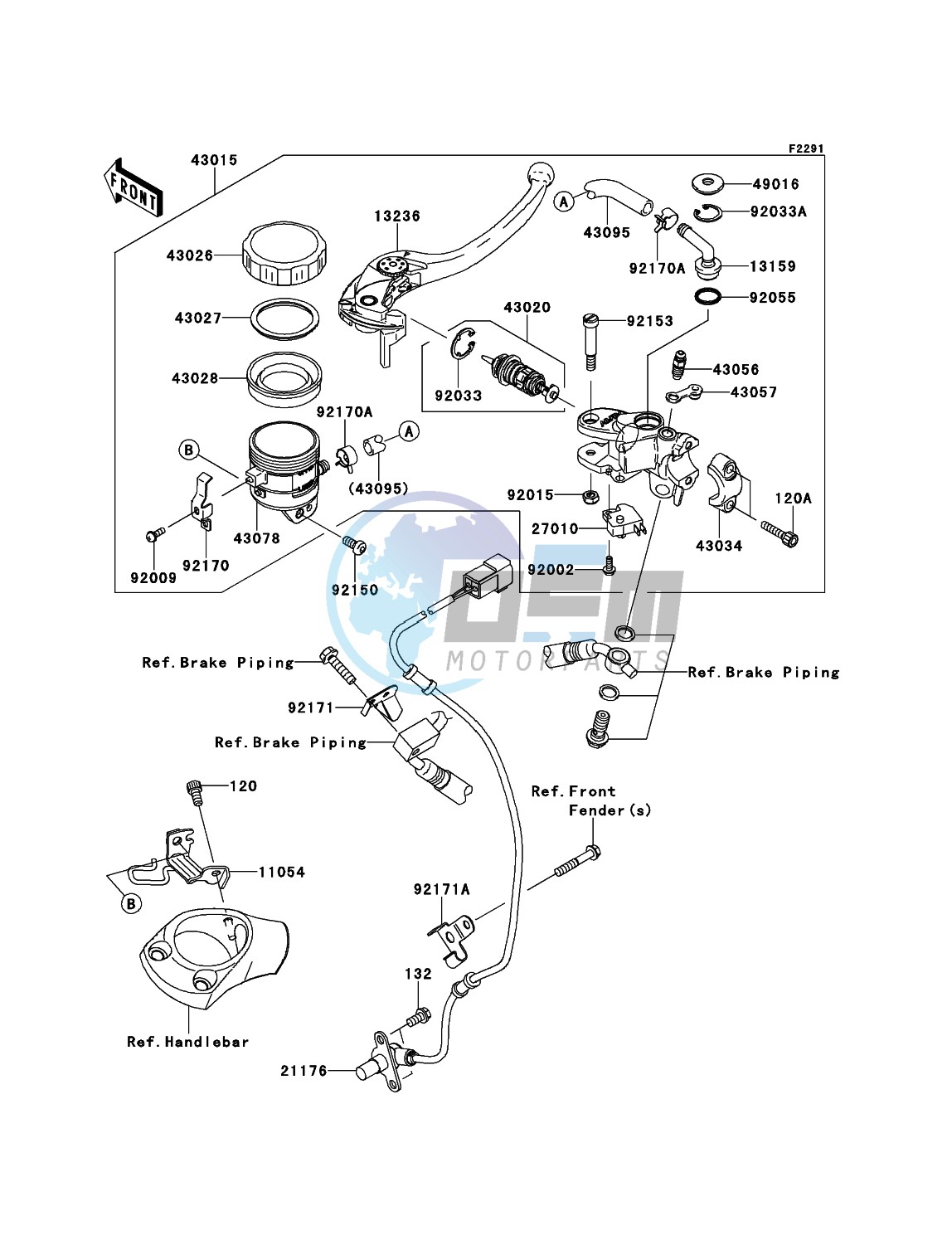 Front Master Cylinder