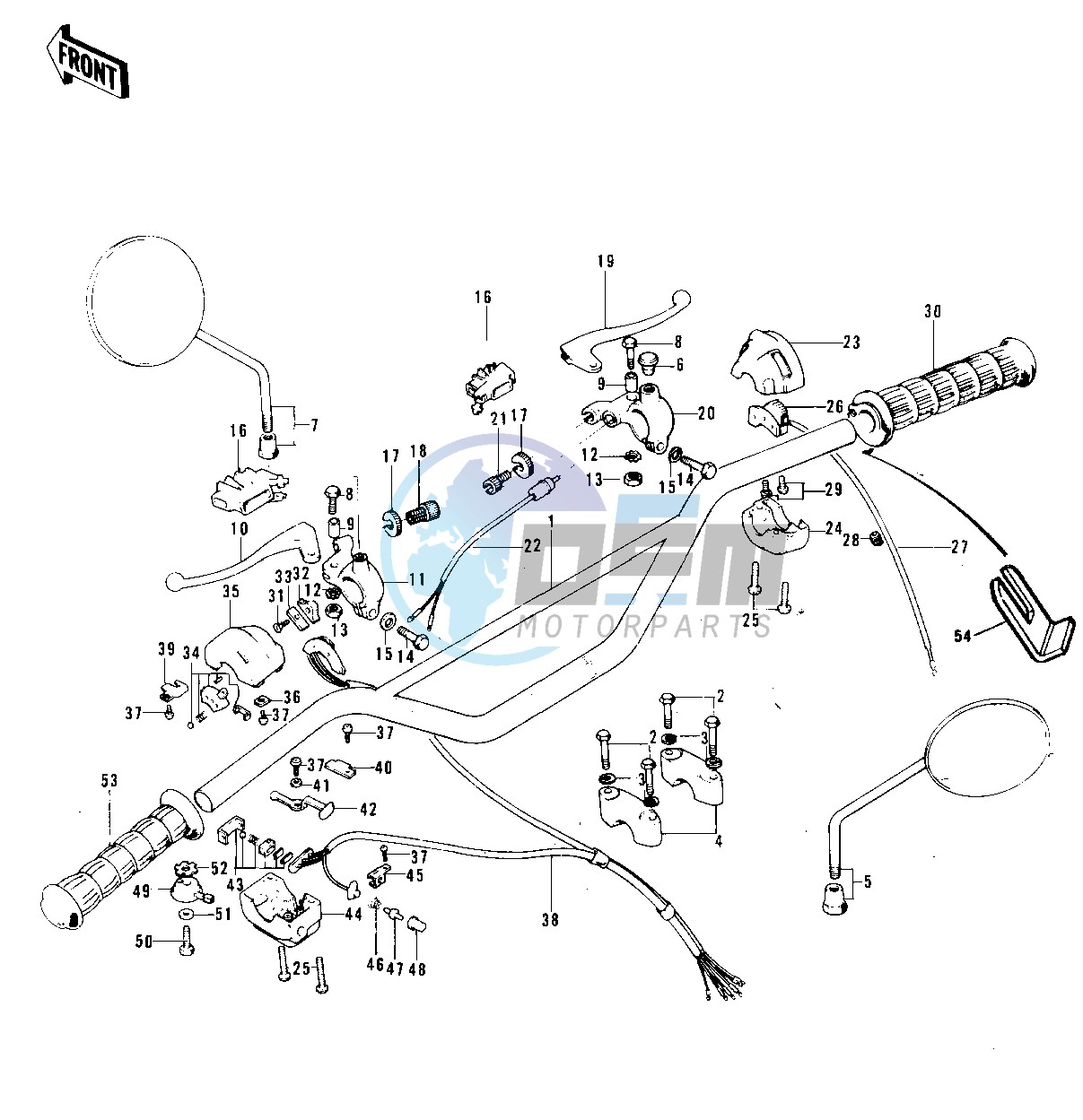 HANDLEBAR -- F11-A- -