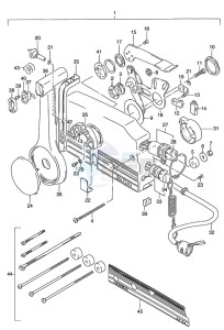 DT 115 drawing Remote Control (1986 to 1992)