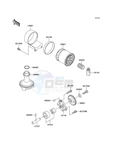 W800 EJ800ABF GB XX (EU ME A(FRICA) drawing Oil Pump