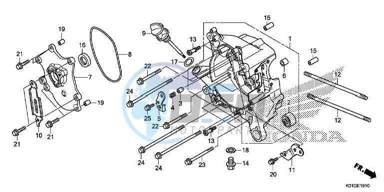 RIGHT CRANKCASE