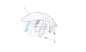 Griso S.E. 1200 8V drawing Front mudguard