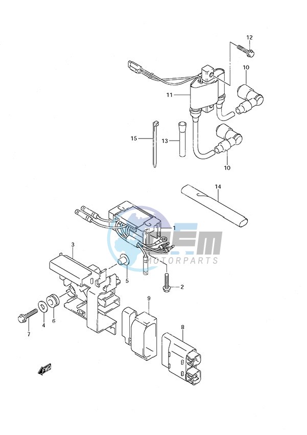 Rectifier/Ignition Coil - w/Remote Control