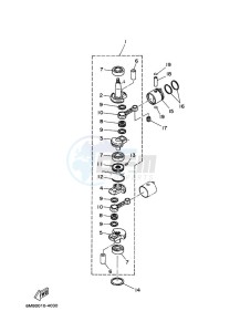 8CMHS drawing CRANKSHAFT--PISTON