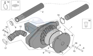 Mojito 125-150 drawing Air box