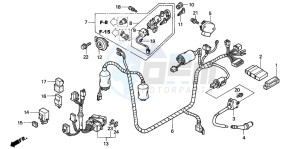 SH125 drawing WIRE HARNESS