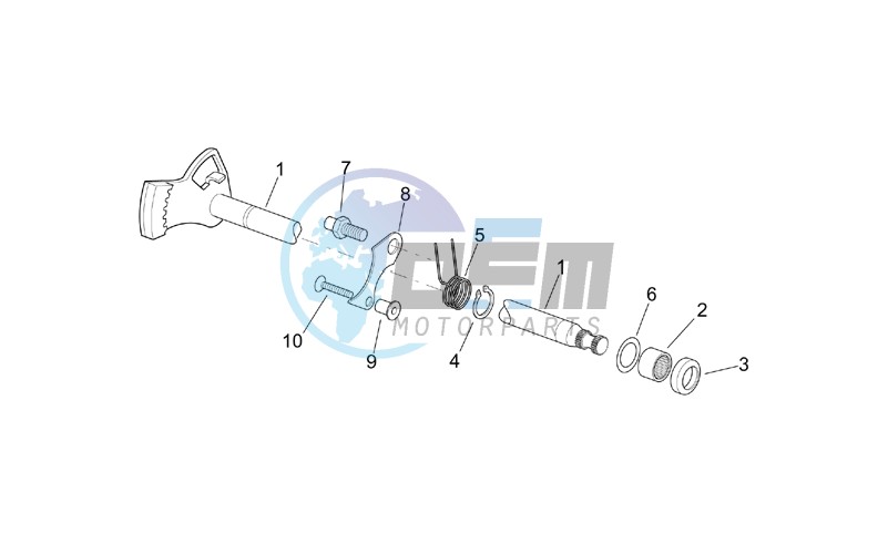 Gear control assembly I