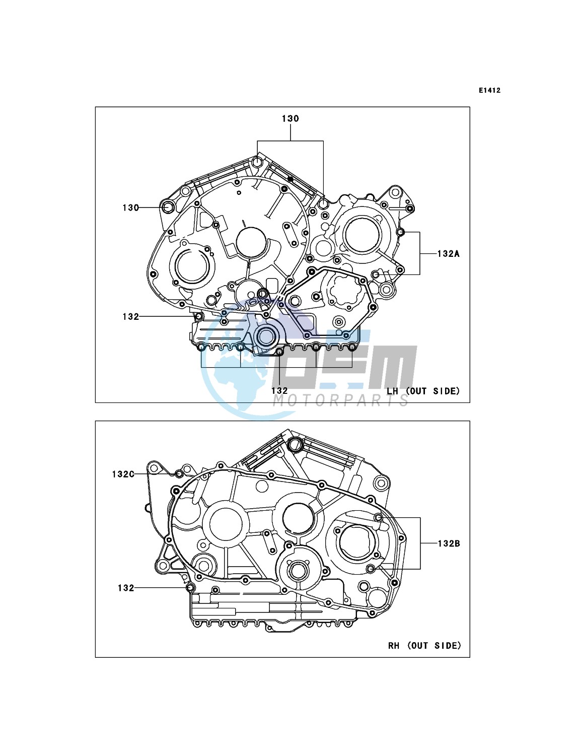 Crankcase Bolt Pattern