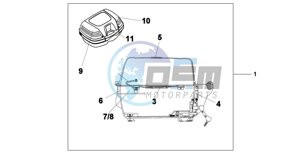 TOP BOX 45L