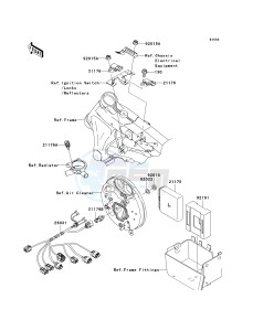 VN 1600 A [VULCAN 1600 CLASSIC] (A6F-A8FA) A8F drawing FUEL INJECTION