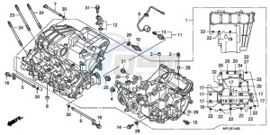 CBR1000RA9 France - (F / ABS CMF) drawing CRANKCASE