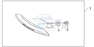 GL18009 Korea - (KO / AB) drawing TRUNK HANDLE