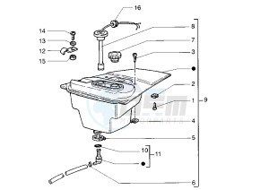 VELOFAX 50 drawing Oil tank