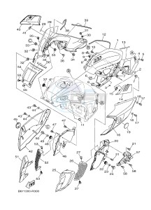 MTN1000 MT-10 (B678) drawing FUEL TANK 2