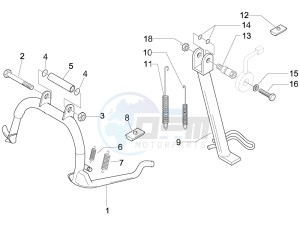 Beverly 125 e3 drawing Stand