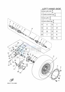 YXZ1000ETS YXZ10YESKS (B5H3) drawing REAR WHEEL