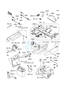 MULE_600 KAF400BFF EU drawing Chassis Electrical Equipment