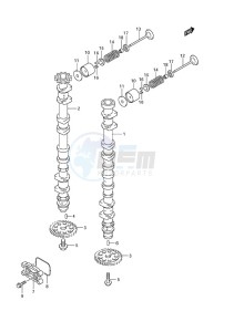 DF 150 drawing Camshaft