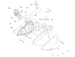 Liberty 125 4t Delivery e3 Single drawing Air filter