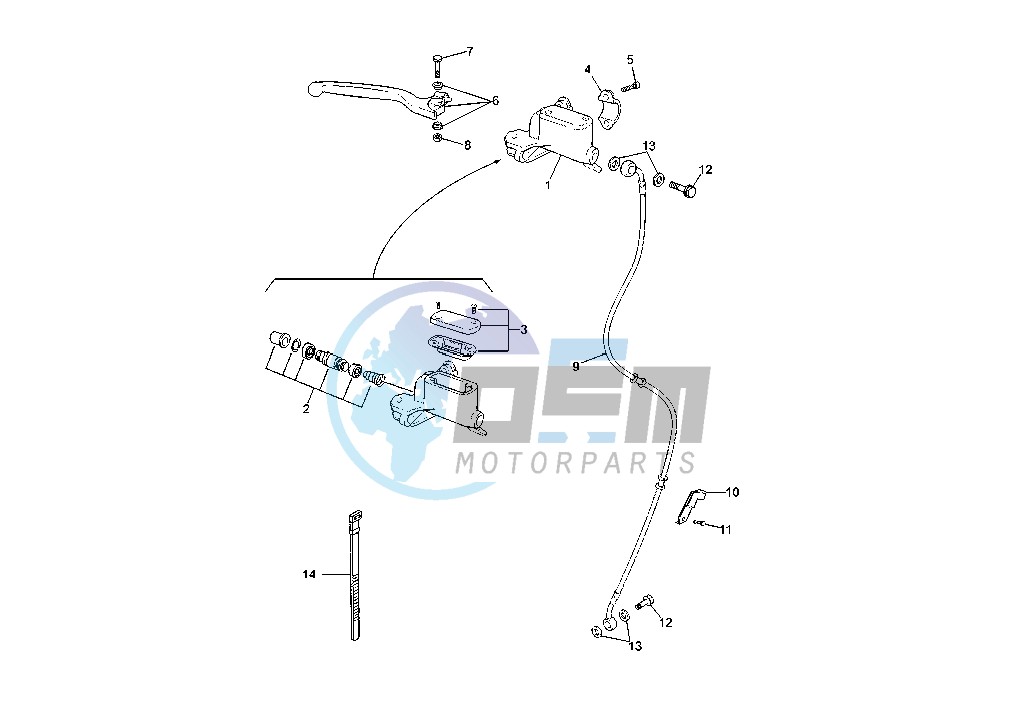 FRONT MASTER CYLINDER