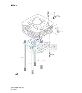 DR125SML 0 drawing CYLINDER