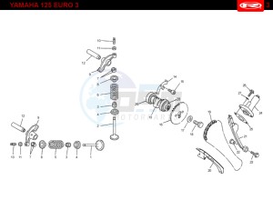 TANGO-125-YELLOW drawing VALVES - DISTRIBUTION CHAIN