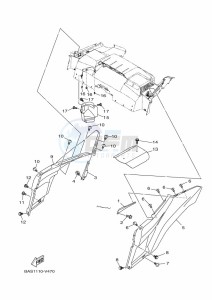 YXZ1000E YXZ1000R (B5J7) drawing CARRIER 3