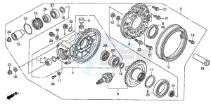 ST1300A drawing FINAL DRIVEN GEAR (ST1300)