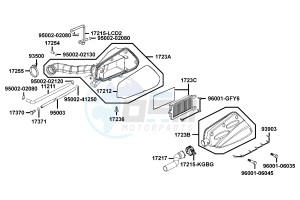 PEOPLE S 50 4T from 05-2009 drawing Air Cleaner