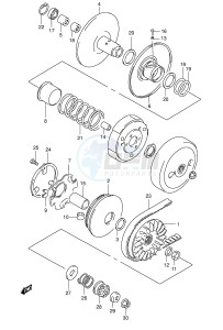 AN125 (E2) Burgman drawing TRANSMISSION (1)