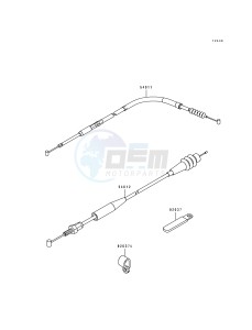 KX 250 K [KX250] (K) [KX250] drawing CABLES