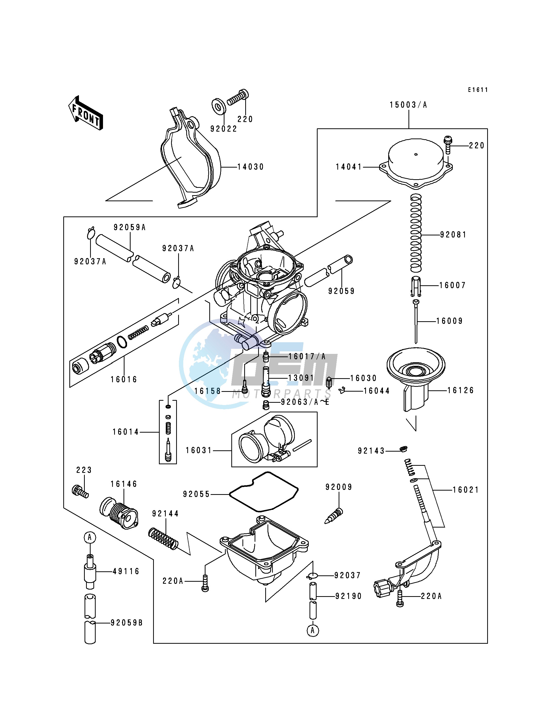 CARBURETOR --  - LF400AE532917- -