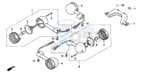 PK50 WALLAROO drawing WINKER