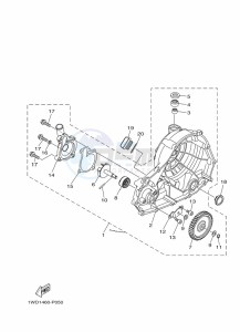 MT-03 MTN320-A (B9A8) drawing WATER PUMP