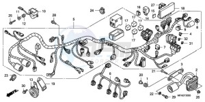 CBF1000AA France - (F / ABS CMF) drawing WIRE HARNESS