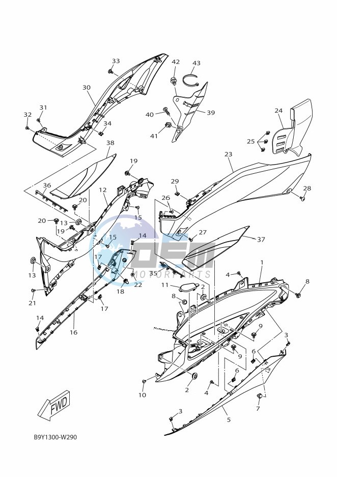 M. CYLINDER FOR DISK BRAKE