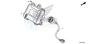 TRX500FM2H Europe Direct - (ED) drawing METER