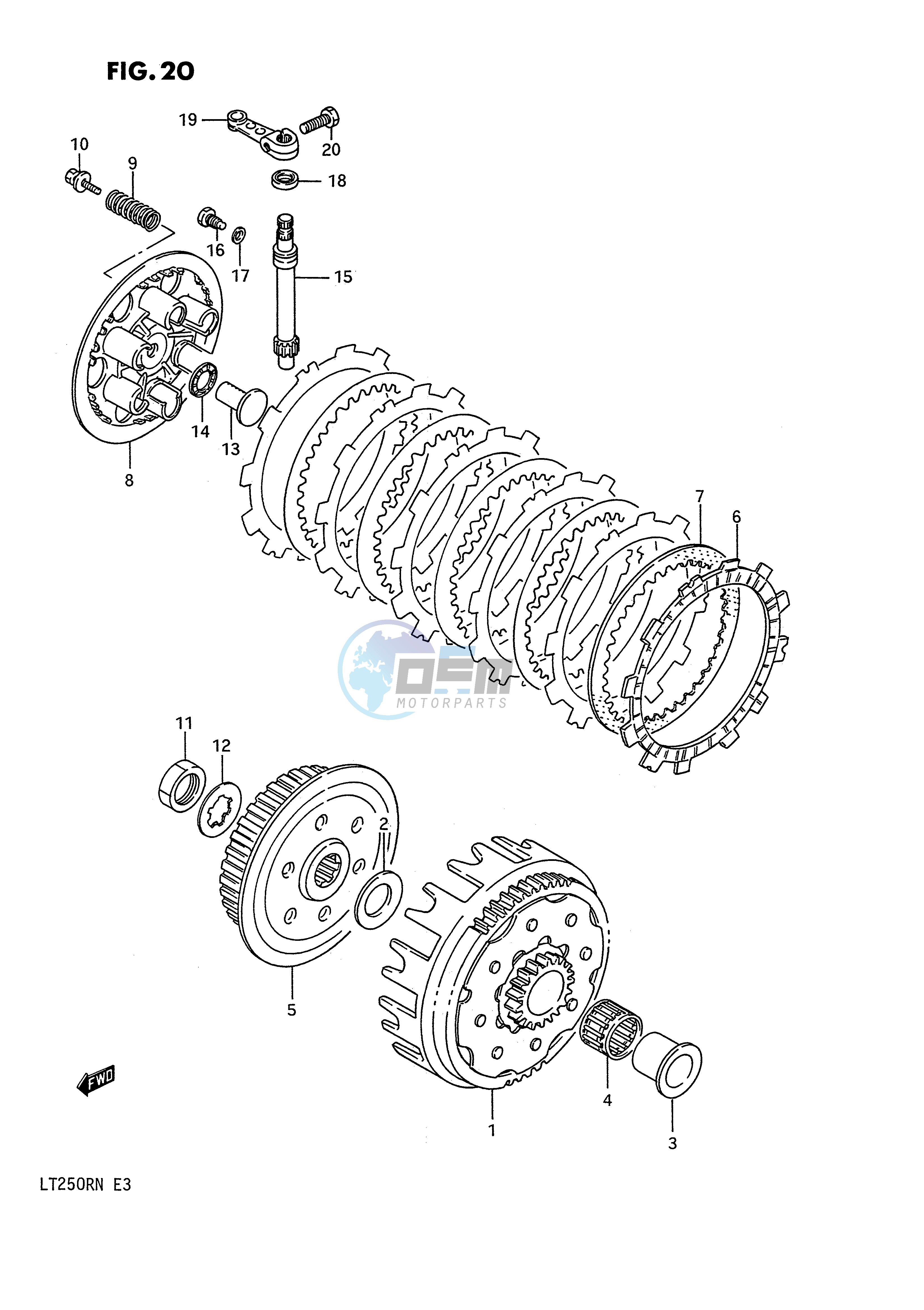 CLUTCH (MODEL H J K L M N)