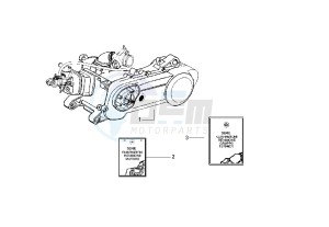 Runner VX 4T 125 drawing Engine