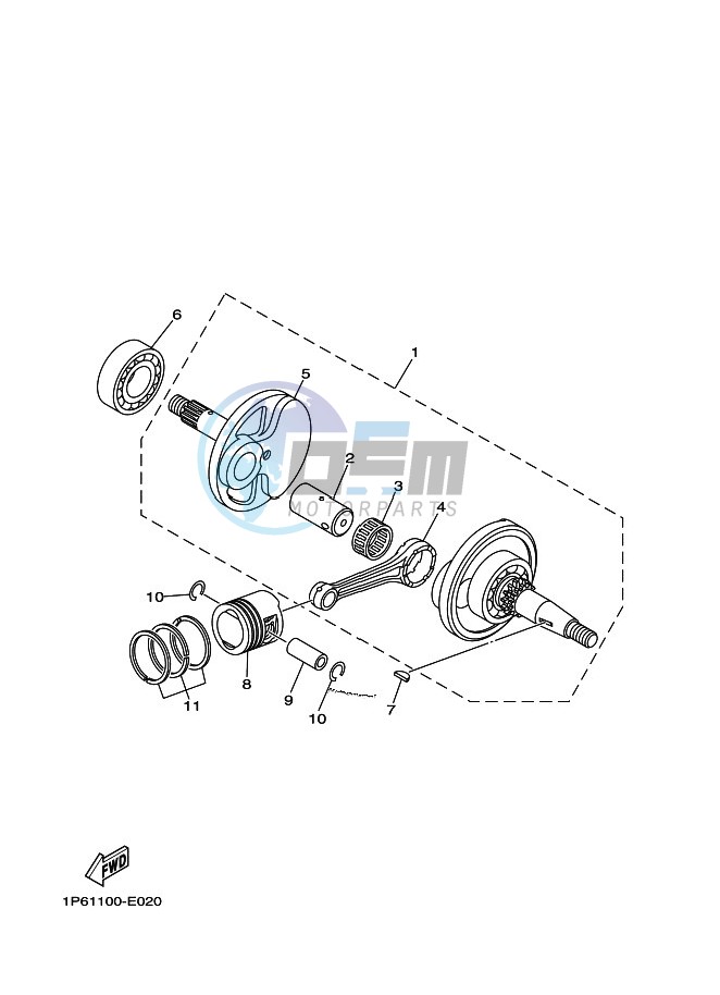 CRANKSHAFT & PISTON