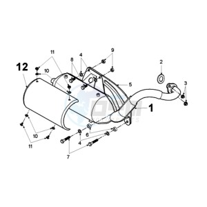 ELYSEO 100 FR drawing EXHAUST