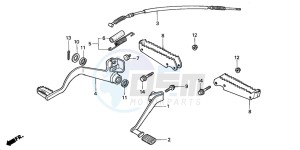 TRX350FE FOURTRAX 350 4X4ES drawing STEP (TRX350TM/FM)